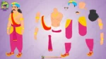 The Ultimate King and Village Pack - 30+ Royal Characters & 20 PSD Backgrounds (Raja , Rani ,Saynik ,Mantri ,Rath , Rajdarbari , Village Man Bundle set ) - Image 45
