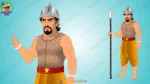 The Ultimate King and Village Pack - 30+ Royal Characters & 20 PSD Backgrounds (Raja , Rani ,Saynik ,Mantri ,Rath , Rajdarbari , Village Man Bundle set ) - Image 62