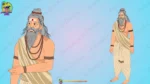 The Ultimate King and Village Pack - 30+ Royal Characters & 20 PSD Backgrounds (Raja , Rani ,Saynik ,Mantri ,Rath , Rajdarbari , Village Man Bundle set ) - Image 53