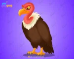 Savage Vulture – Fully Master Rigged & Animated for Adobe Animate CC