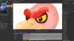 Savage Vulture – Fully Master Rigged & Animated for Adobe Animate CC - Image 8