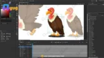 Savage Vulture – Fully Master Rigged & Animated for Adobe Animate CC - Image 4