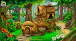 Creative Shoe ( Boot ) House Jungle Animation Background (PSD & PNG)