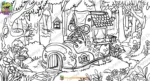 Creative Shoe ( Boot ) House Jungle Animation Background (PSD & PNG) - Image 2