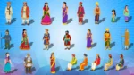 The Ultimate King Pack:20+ Character and 10+ PSD Backgrounds Including King, Queen, Raja, Rani, Mantri, Sainik, Sipahi, Princess kid, Raj Darbari, Old King and High Quality Backgrounds - Image 2