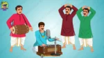 The Ultimate King and Village Pack - 30+ Royal Characters & 20 PSD Backgrounds (Raja , Rani ,Saynik ,Mantri ,Rath , Rajdarbari , Village Man Bundle set ) - Image 18