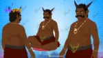 25 Jungle Danav And Monster Pack Animated Ghost Character Including Jinni,Jungle Devi,Rakshas, Demon King, Danav, Goblin, Baby Jinni etc - Image 23