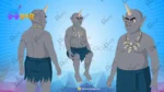 25 Jungle Danav And Monster Pack Animated Ghost Character Including Jinni,Jungle Devi,Rakshas, Demon King, Danav, Goblin, Baby Jinni etc - Image 51