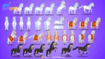 Ultimate 3-in-1 Horse Master-Pack – Royal, Classic & Horror Animated Edition [Adobe Animate CC]