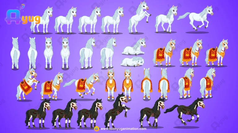 3-in-1 Ultimate Horse Master-Pack – Royal, Classic & Horror Animated Edition [Adobe Animate CC]