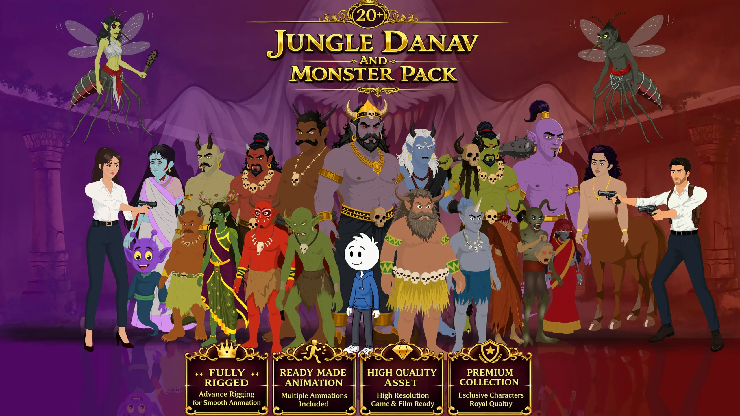 Jungle Danav & Monster Hunter