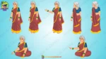 The Ultimate Moral Story Animation Pack | 20+ Vector Characters & 25+ PNG Backgrounds - Image 21