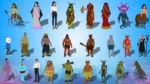 25 Jungle Danav And Monster Pack Animated Ghost Character Including Jinni,Jungle Devi,Rakshas, Demon King, Danav, Goblin, Baby Jinni etc - Image 2