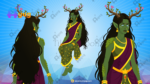 25 Jungle Danav And Monster Pack Animated Ghost Character Including Jinni,Jungle Devi,Rakshas, Demon King, Danav, Goblin, Baby Jinni etc - Image 66