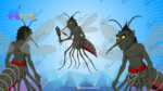 25 Jungle Danav And Monster Pack Animated Ghost Character Including Jinni,Jungle Devi,Rakshas, Demon King, Danav, Goblin, Baby Jinni etc - Image 70