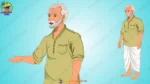 The Ultimate Moral Story Animation Pack | 20+ Vector Characters & 25+ PNG Backgrounds - Image 34