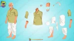 The Ultimate Moral Story Animation Pack | 20+ Vector Characters & 25+ PNG Backgrounds - Image 35