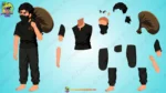 The Ultimate Moral Story Animation Pack | 20+ Vector Characters & 25+ PNG Backgrounds - Image 39