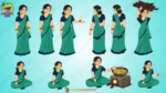 The Ultimate Moral Story Animation Pack | 20+ Vector Characters & 25+ PNG Backgrounds - Image 18