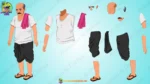 The Ultimate Moral Story Animation Pack | 20+ Vector Characters & 25+ PNG Backgrounds - Image 17
