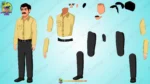 The Ultimate Moral Story Animation Pack | 20+ Vector Characters & 25+ PNG Backgrounds - Image 47