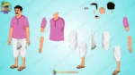 The Ultimate Moral Story Animation Pack | 20+ Vector Characters & 25+ PNG Backgrounds - Image 50