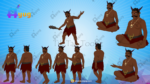 25 Jungle Danav And Monster Pack Animated Ghost Character Including Jinni,Jungle Devi,Rakshas, Demon King, Danav, Goblin, Baby Jinni etc - Image 5