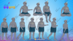 25 Jungle Danav And Monster Pack Animated Ghost Character Including Jinni,Jungle Devi,Rakshas, Demon King, Danav, Goblin, Baby Jinni etc - Image 7