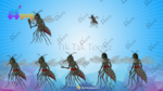25 Jungle Danav And Monster Pack Animated Ghost Character Including Jinni,Jungle Devi,Rakshas, Demon King, Danav, Goblin, Baby Jinni etc - Image 10