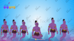 25 Jungle Danav And Monster Pack Animated Ghost Character Including Jinni,Jungle Devi,Rakshas, Demon King, Danav, Goblin, Baby Jinni etc - Image 13