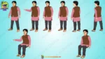 The Ultimate Moral Story Animation Pack | 20+ Vector Characters & 25+ PNG Backgrounds - Image 61