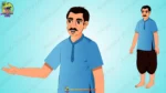 The Ultimate Moral Story Animation Pack | 20+ Vector Characters & 25+ PNG Backgrounds - Image 60