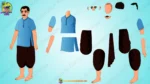 The Ultimate Moral Story Animation Pack | 20+ Vector Characters & 25+ PNG Backgrounds - Image 59