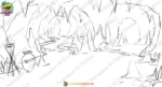 Mystical Magic Cave Interior Animation Background (PSD & PNG) - Image 2