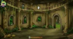 2D Vector Cartoon Old Khandar & Haunted Fort Background for Hindi Moral Stories (PSD/PNG)