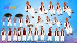 Premium 18+ Indian Village Seth Jamindar Poses Set Animated Human Character - Image 6