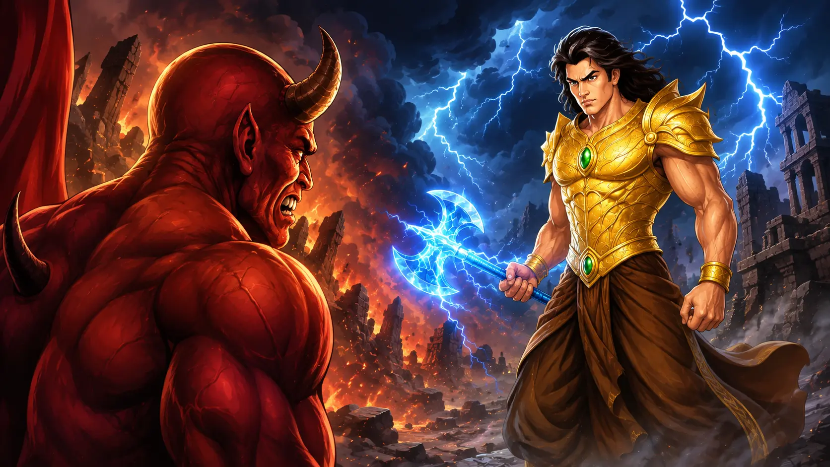 Veer Yoddha vs Raksaash