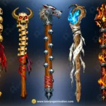 Horror Magical Staffs