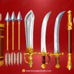 Rajput-Style Weapons Collection