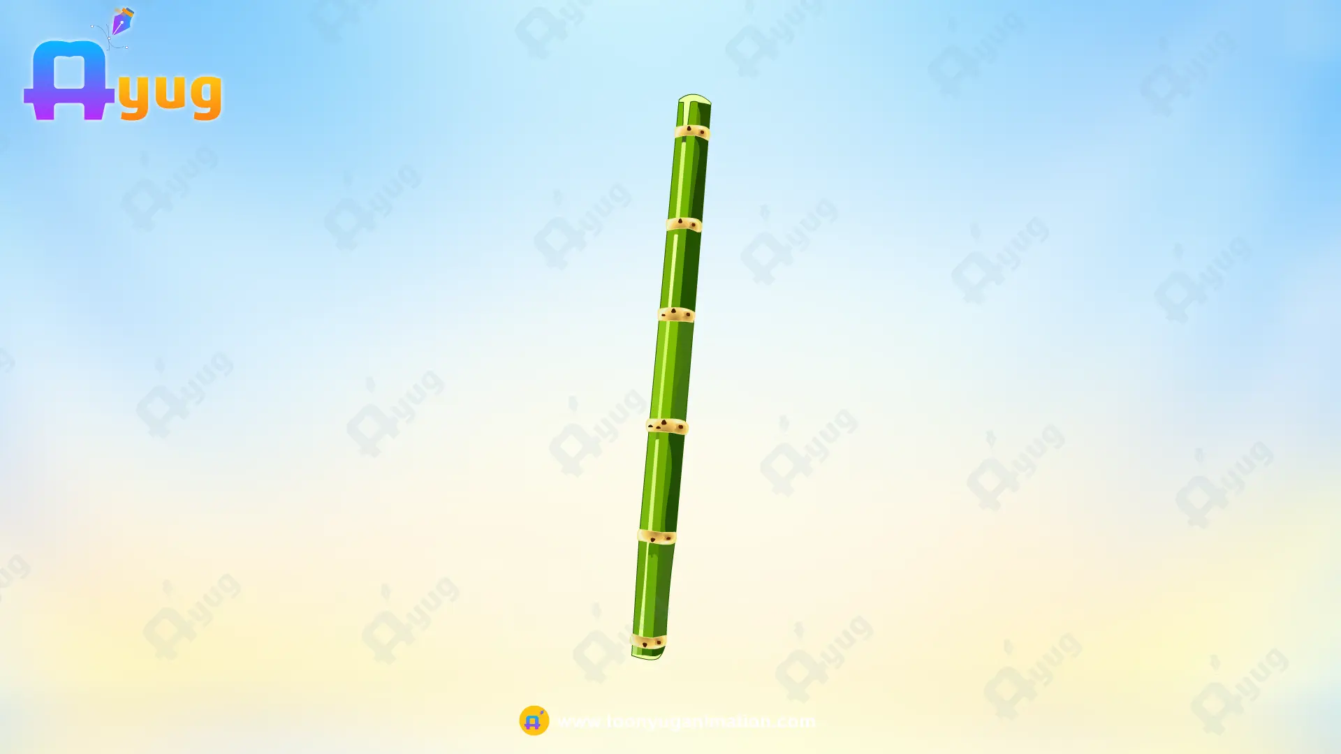 Bamboo_Walking_Stick Thumbnail Bamboo Walking Stick - Image 1