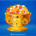 Decorative Flower Bowl