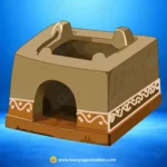 Chaukore Desi Chulha – Indian Village Cooking Stove