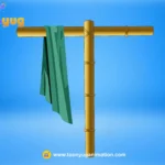 Traditional Clothes Drying Pole