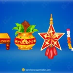 Indian Festival Decoration Set