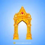 Golden Indian Royal Gate