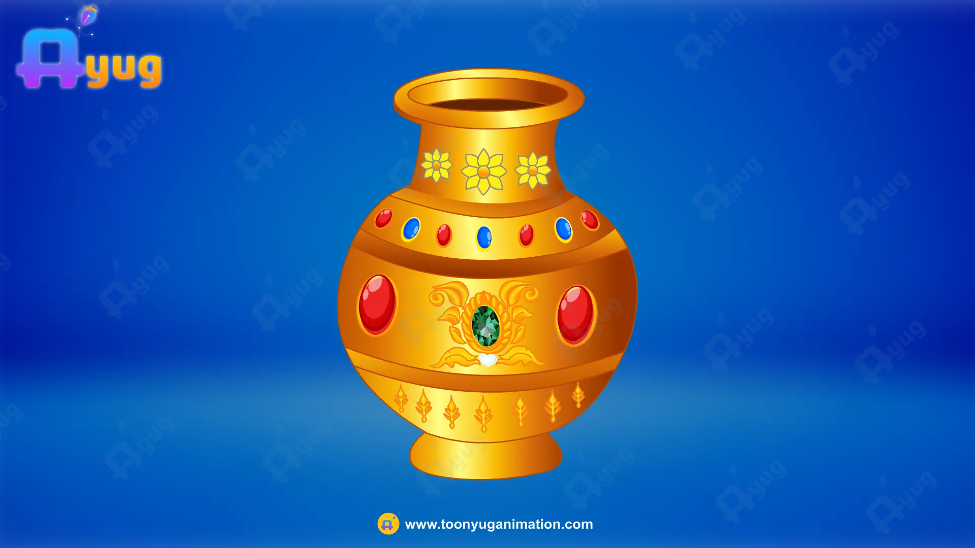 Gold matka Thumbnail Royal Golden Matka - Image 1