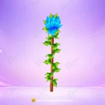 Blue Lotus Leaf Staff