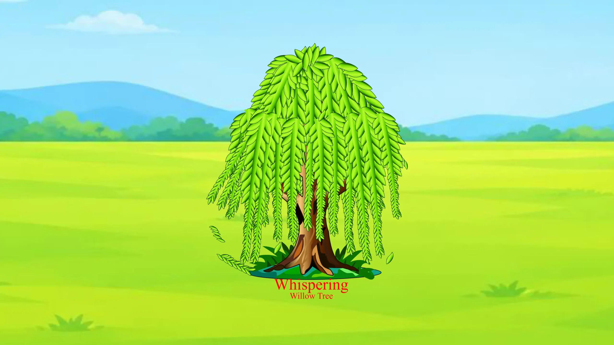 Leaf Tree Thumbnail Whispering Willow Tree - Image 1