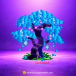 Enchanted Glowing Tree