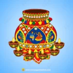 Decorative Matka with Diya